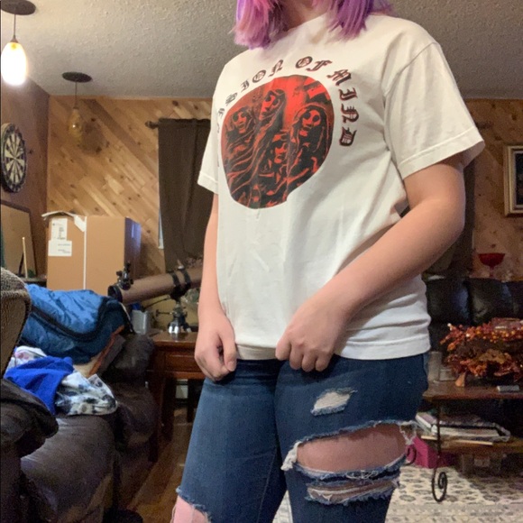 Underground hardcore band division of mind tee - Picture 3 of 8